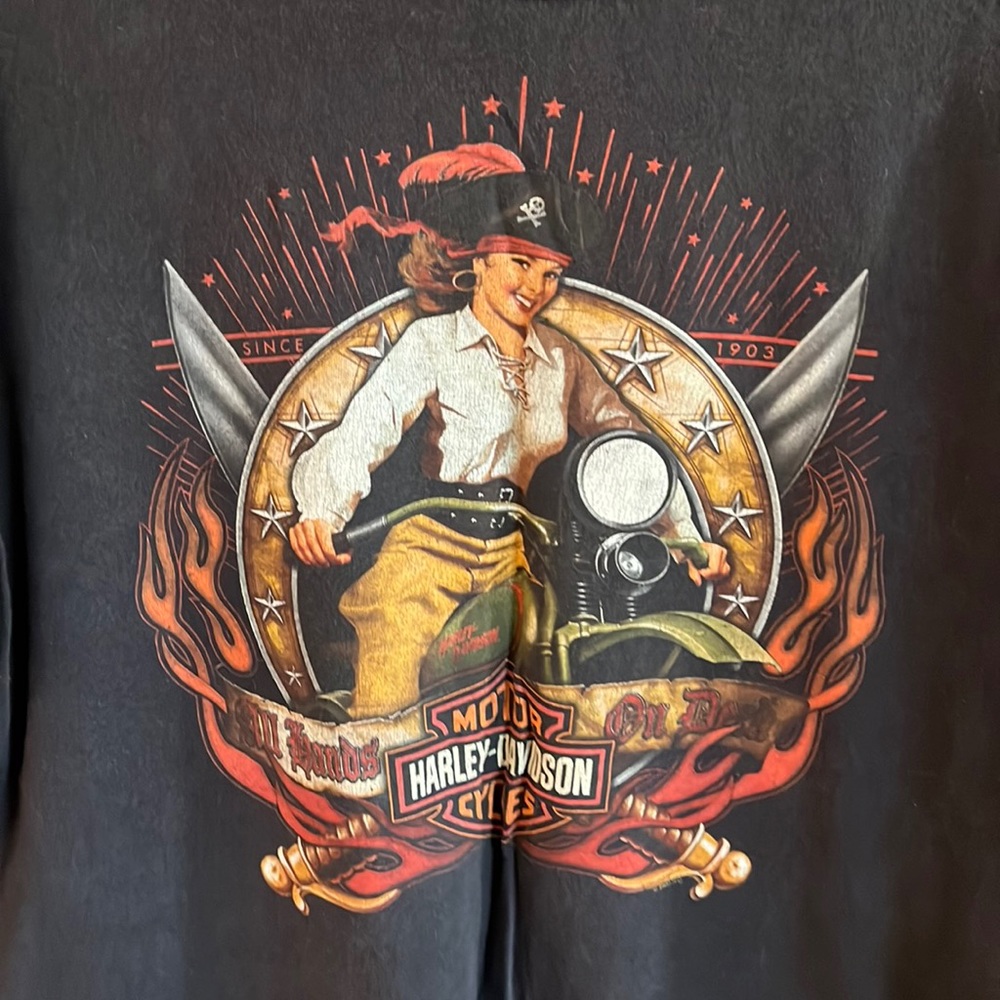 Harley Davidson T-shirt size large, Savannah, Georgia